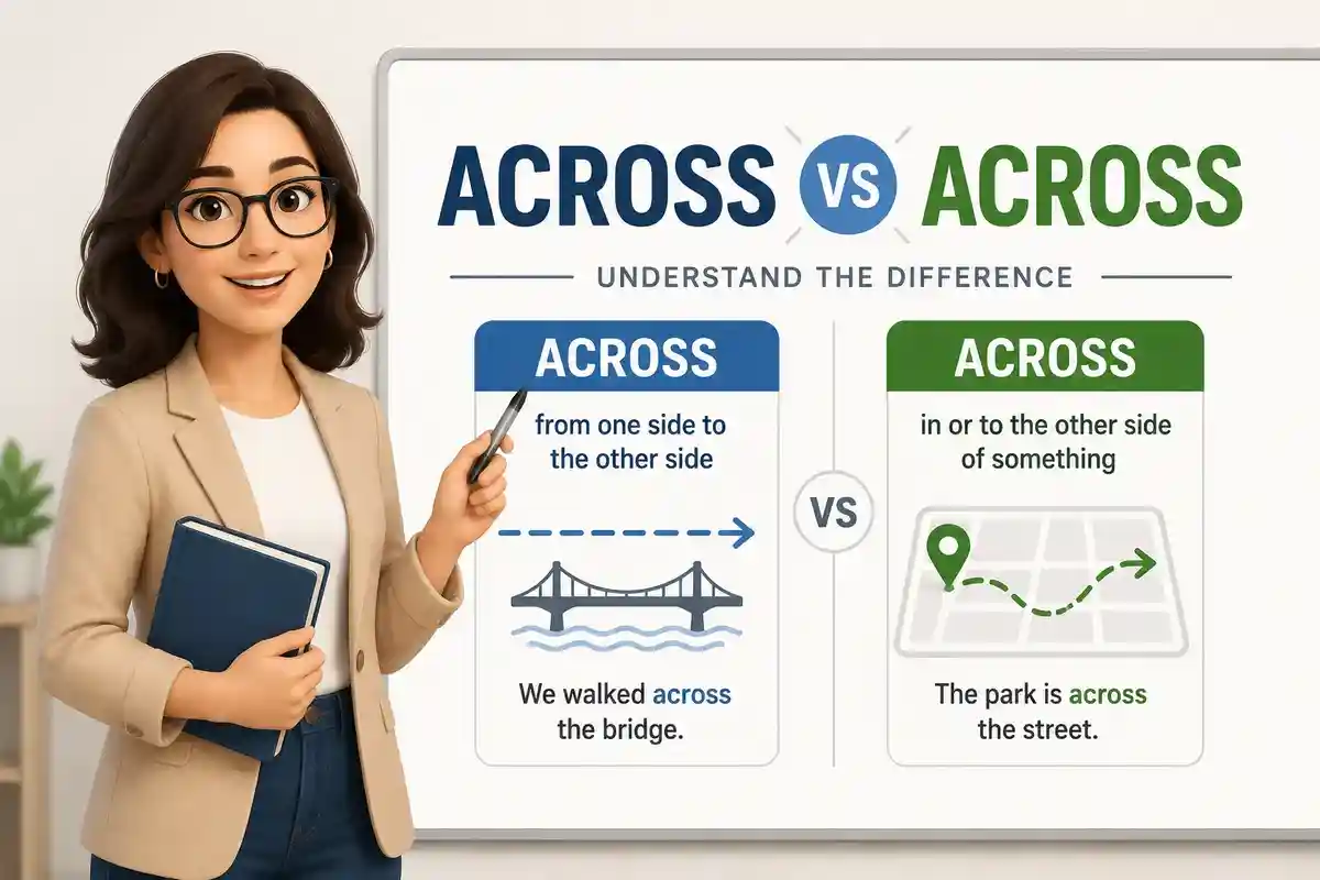 Accross Vs Across Comparison