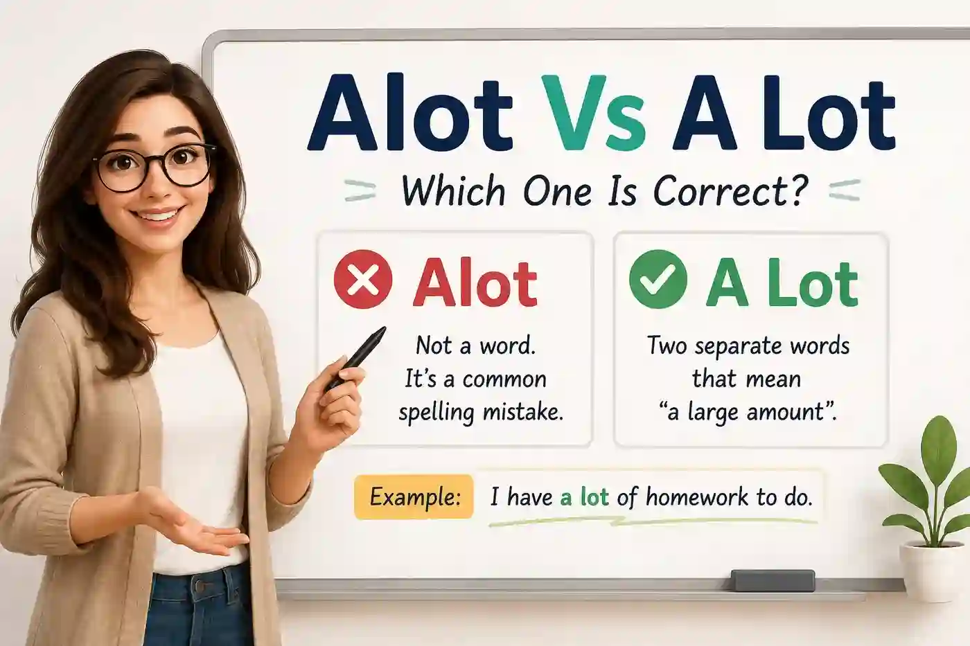 Alot Vs A Lot which one is correct