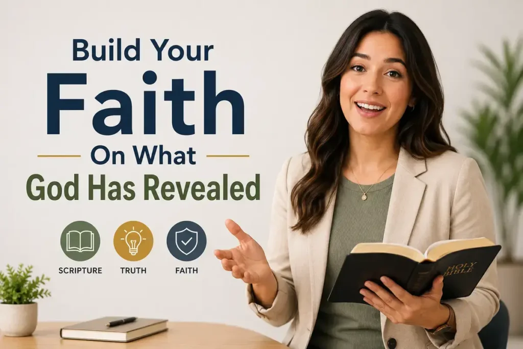 Build Your Faith On What God Has Revealed