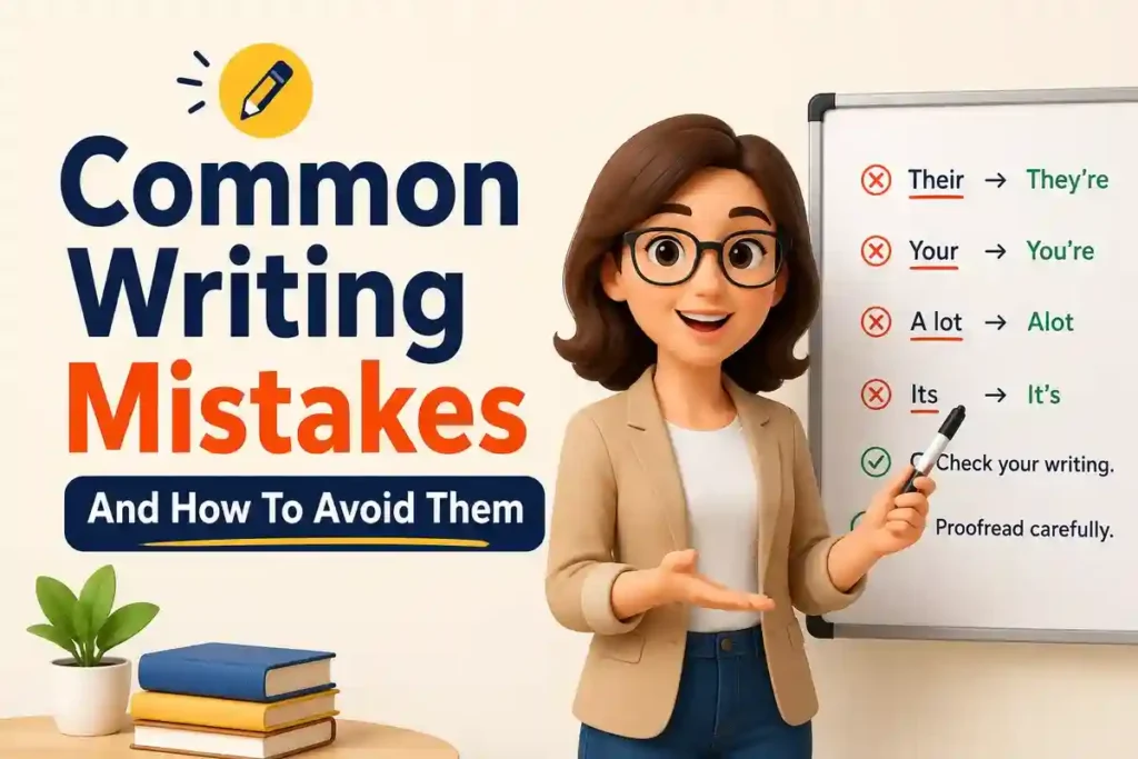 Common Writing Mistakes And How To Avoid Them