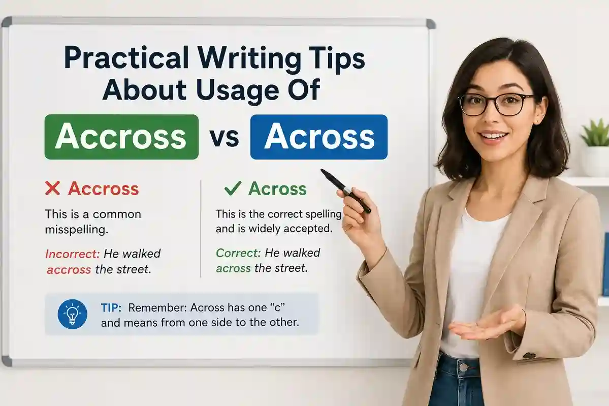 Practical Writing Tips About Usage Of Accross vs Across