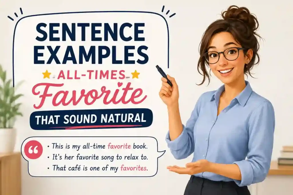 Sentence Examples All-Times Favorite That Sound Natural