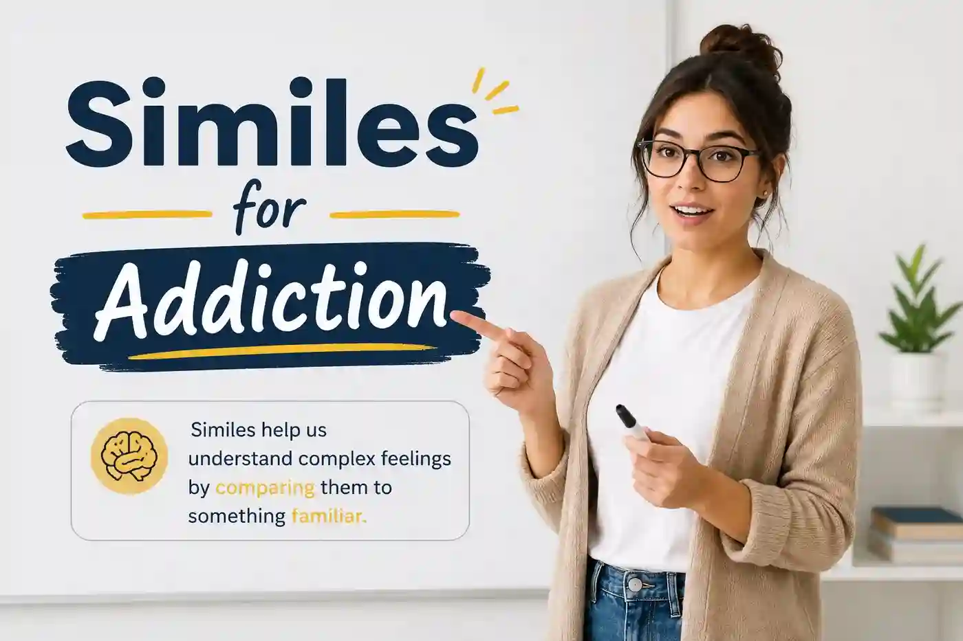 similes for addiction