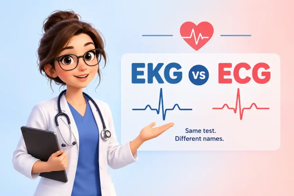 EKG vs ECG In Social Media