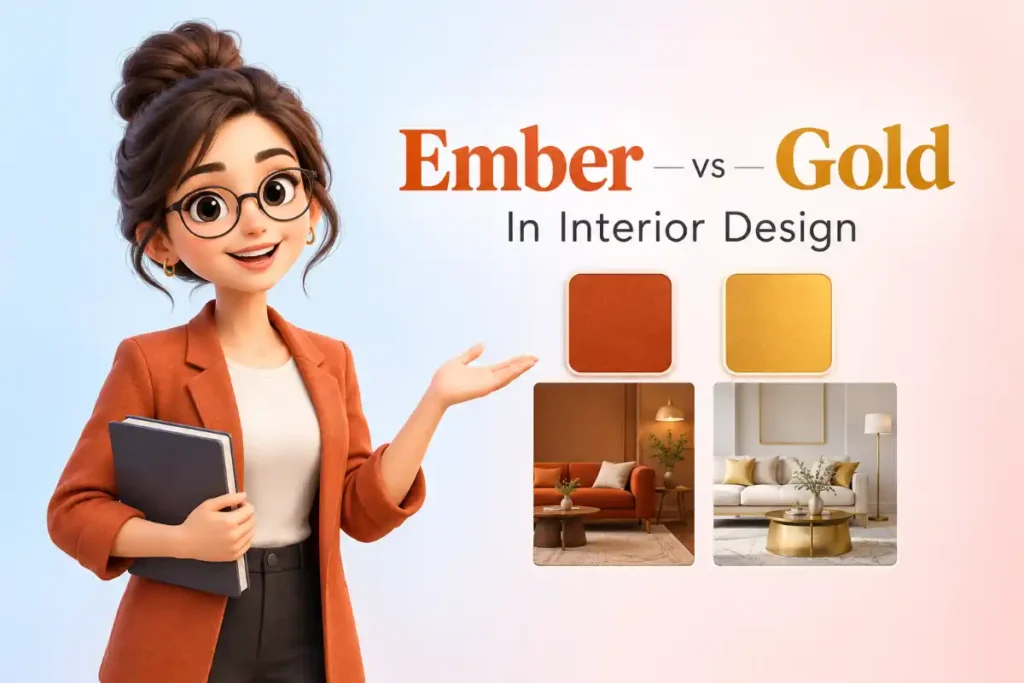 Ember Vs Gold In Interior Design