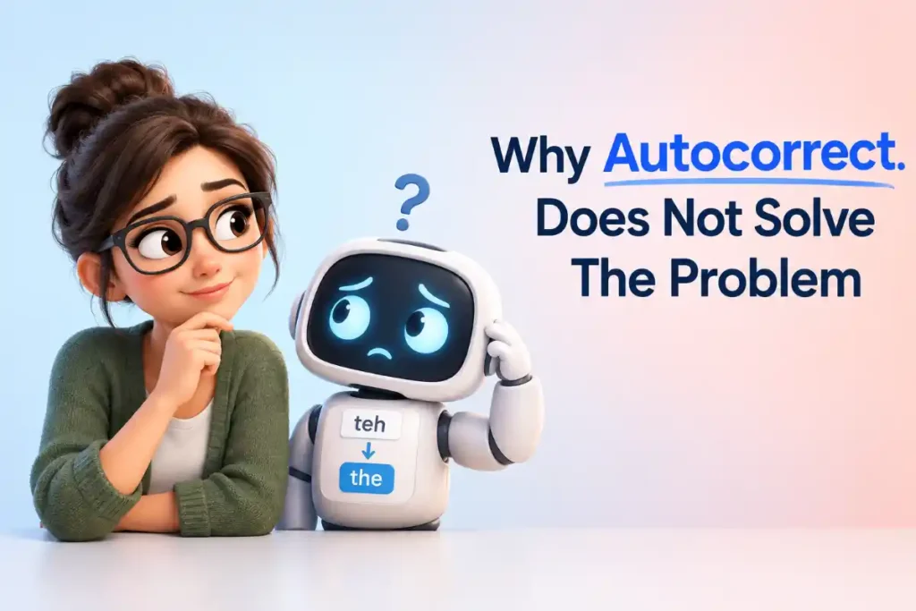 Why Autocorrect Does Not Solve The Problem