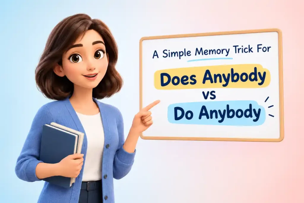 A Simple Memory Trick For Does Anybody vs Do Anybody