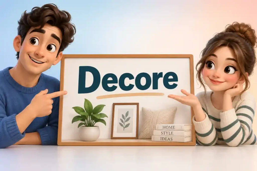 Decore or Decor Understanding Decore