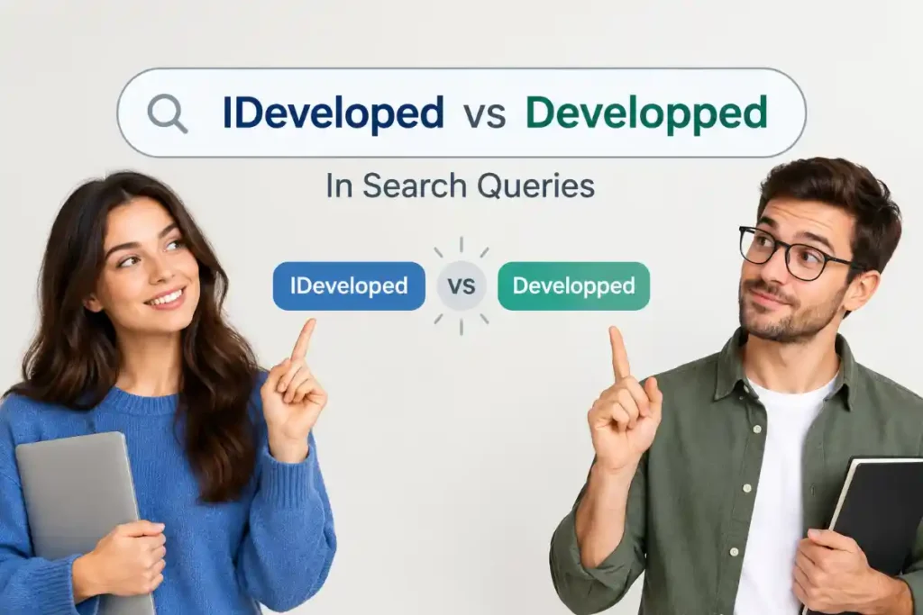 Developed Vs Developped In Search Queries