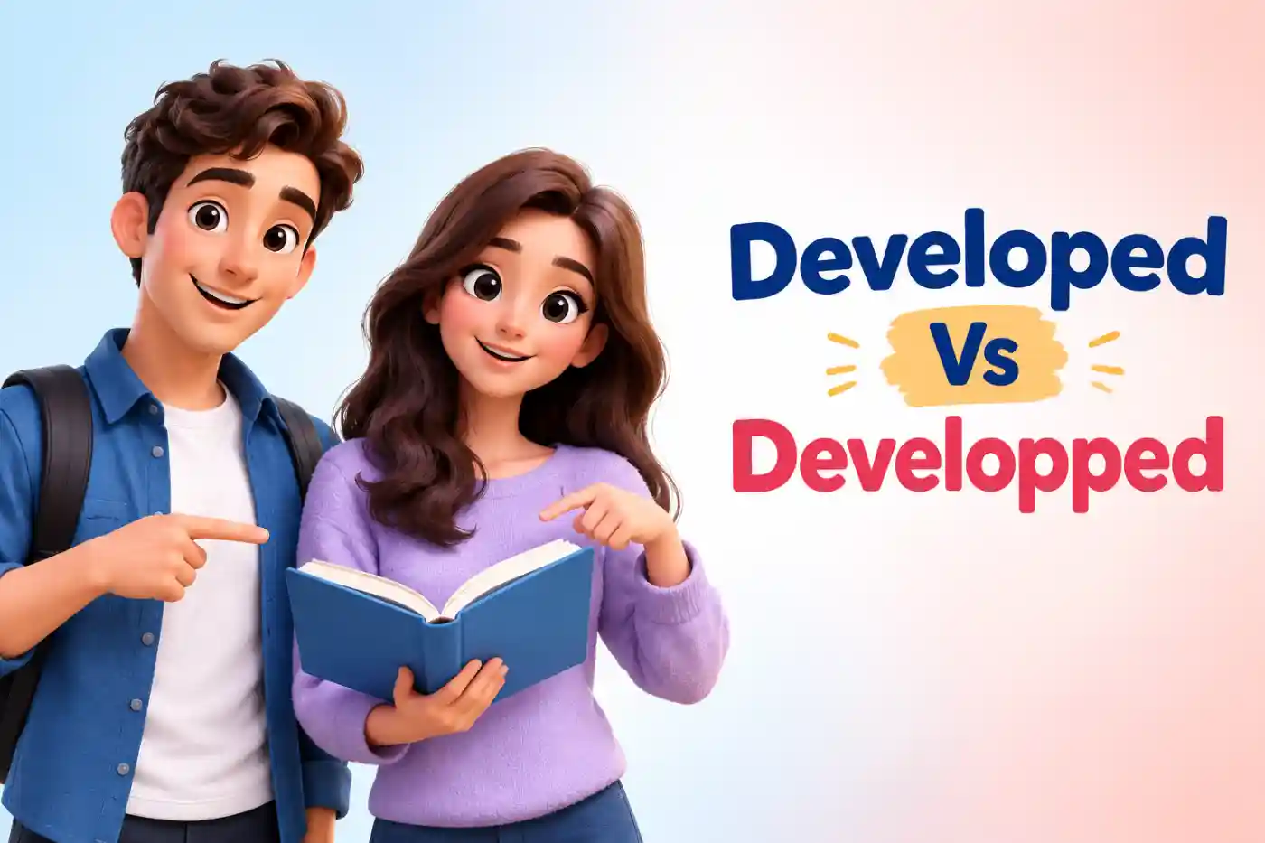 developed-vs-developped