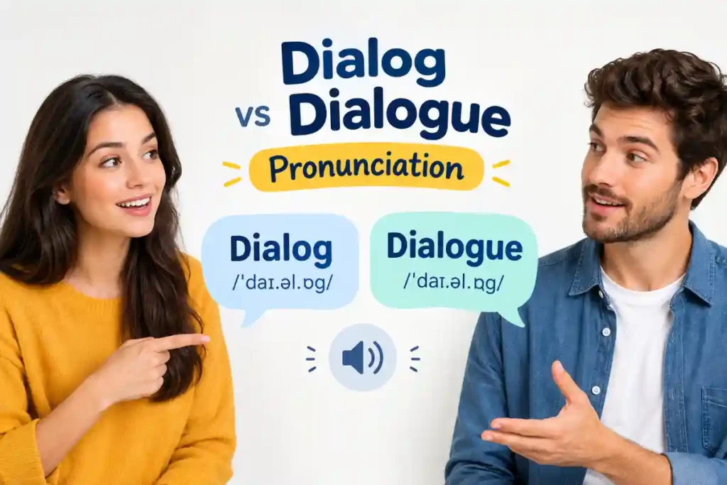Dialog vs Dialogue Pronunciation