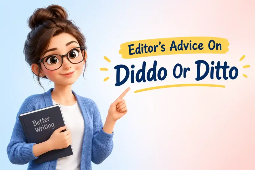 Editor's Advice On Diddo Or Ditto