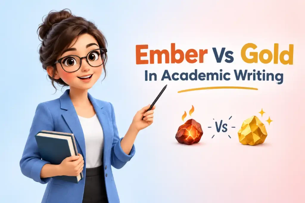 Ember Vs Gold In Academic Writing