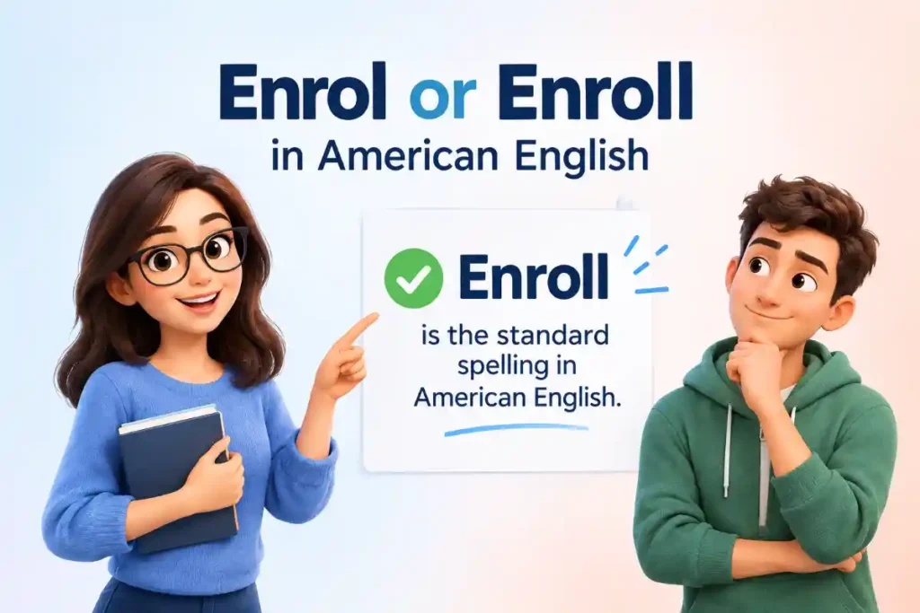 Enrol or Enroll in American English