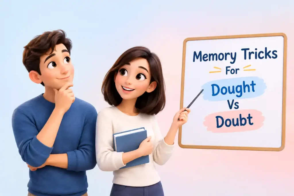 Memory Tricks For Dought Vs Doubt