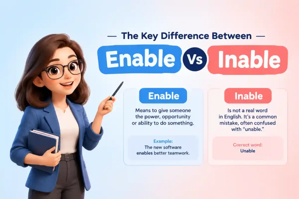The Key Difference Between Enable Vs Inable