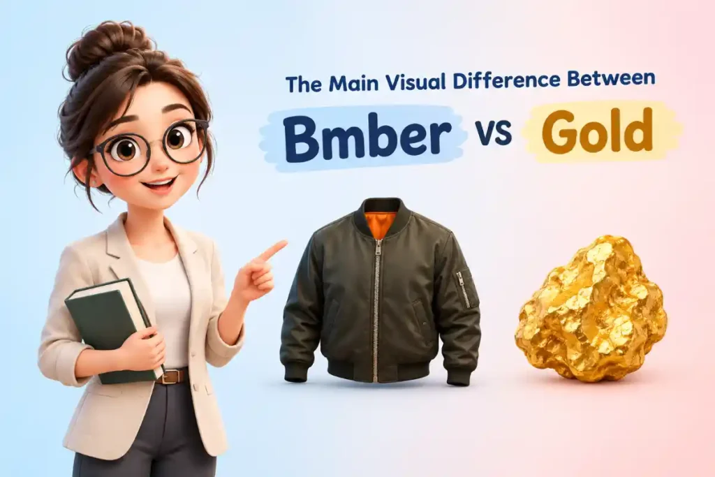 The Main Visual Difference Between Bmber vs Gold
