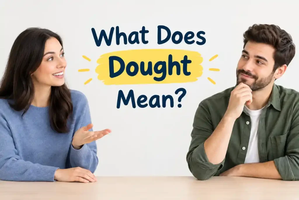 What Does Dought Mean