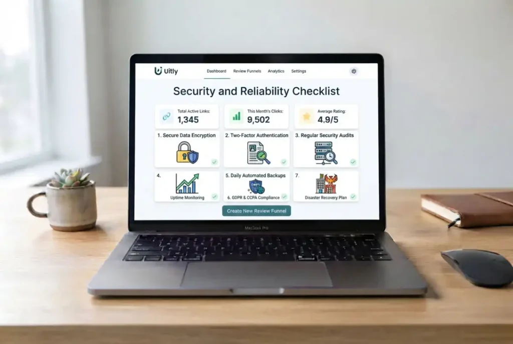 Security and Reliability Checklist