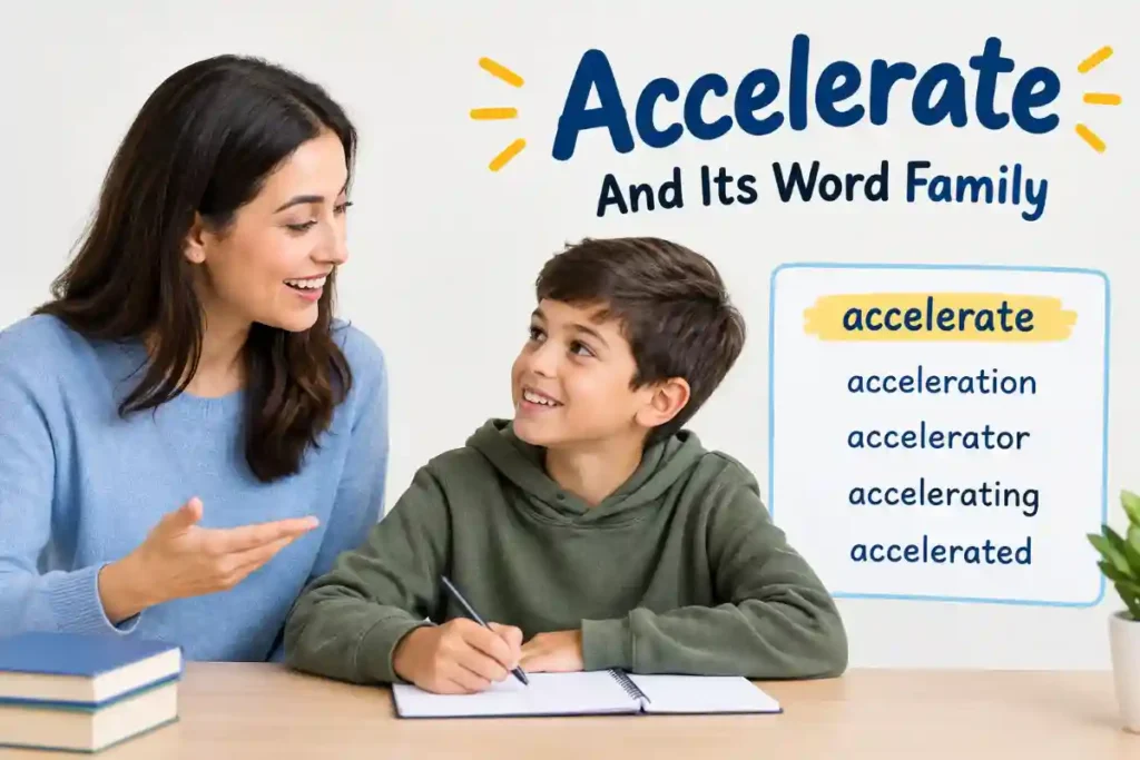 Accelerate And Its Word Family