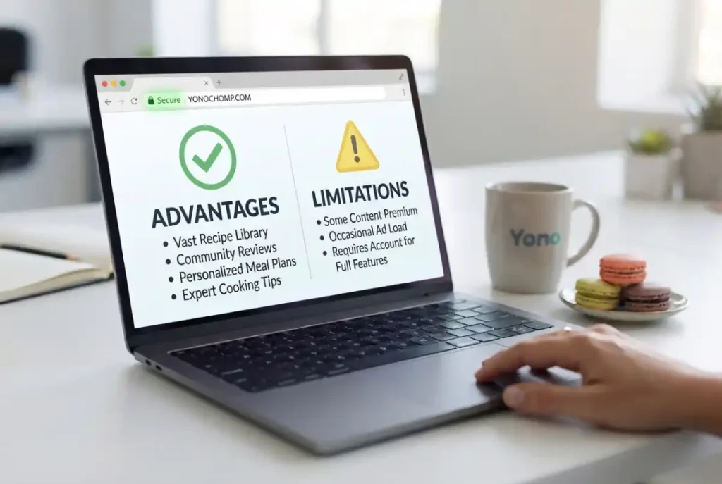 Advantages and Limitations of yonochomp.com