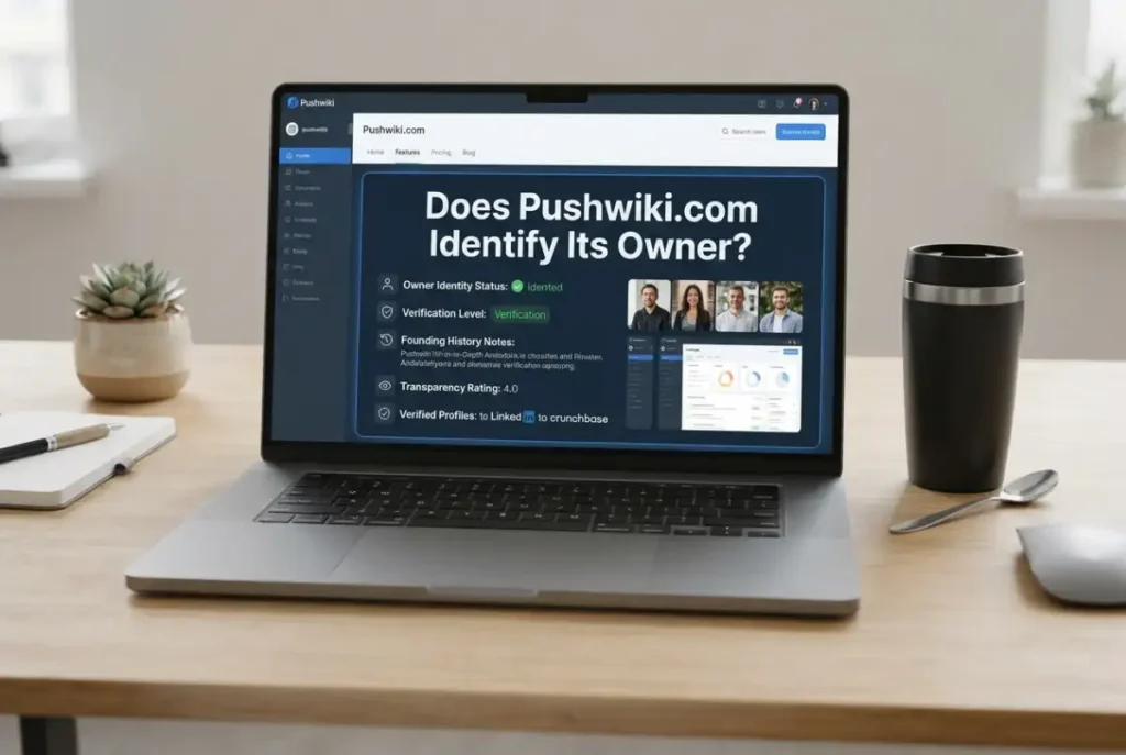 Does Pushwiki.com Identify Its Owner?