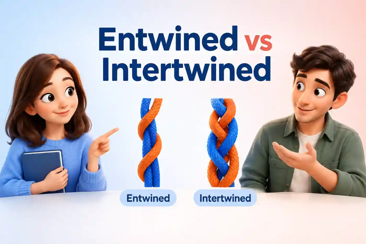 Entwined vs Intertwined