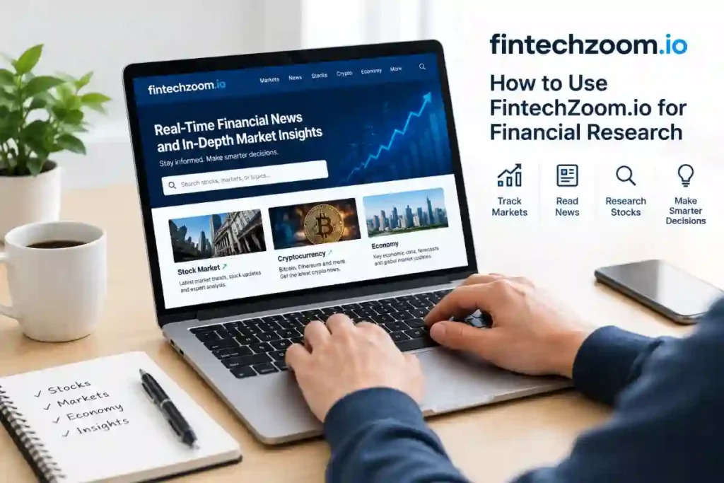 How to Use FintechZoom.io for Financial Research