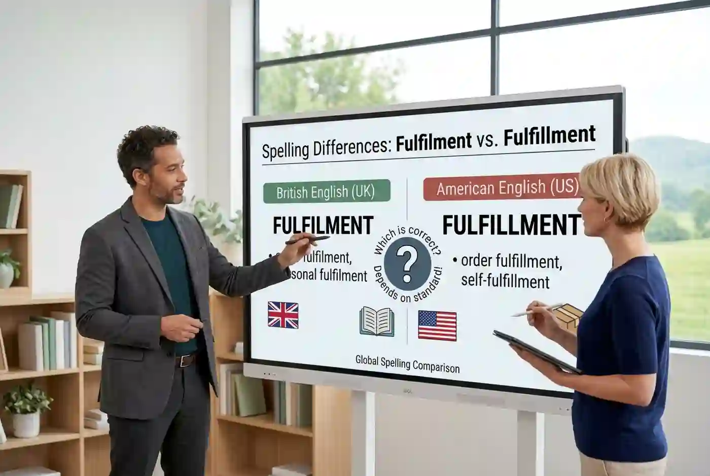 fulfilment or fulfillment