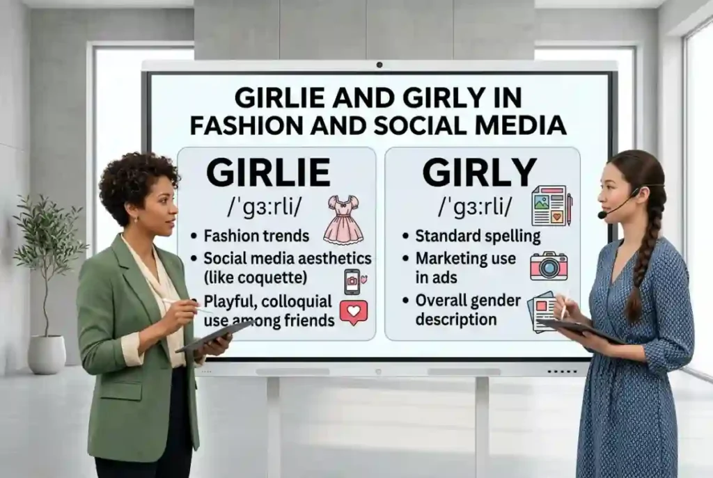Girlie And Girly In Fashion And Social Media