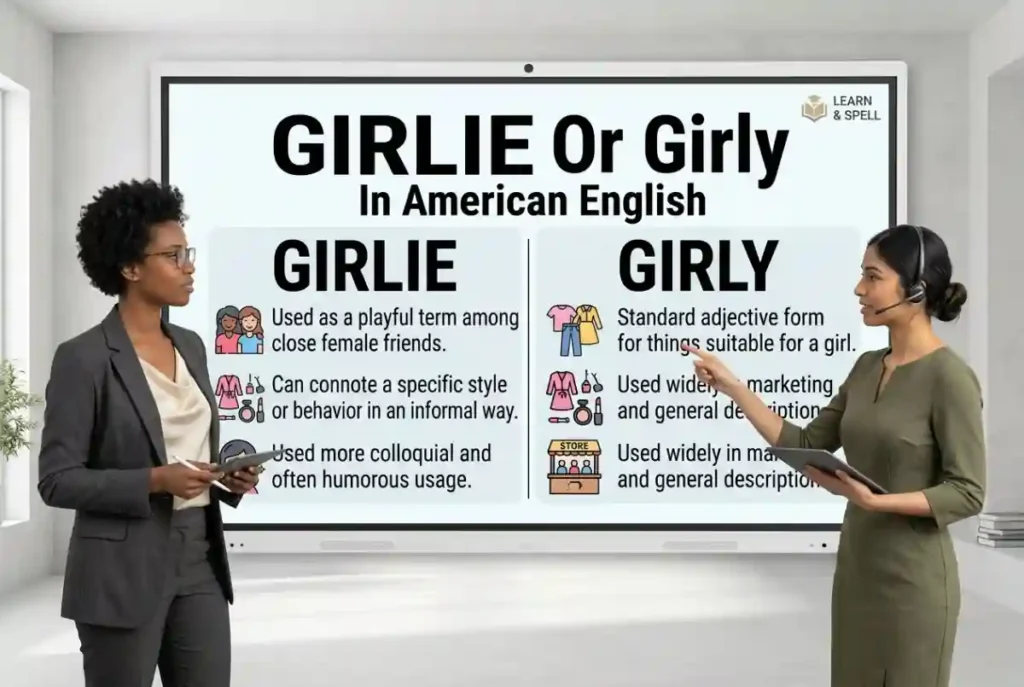 Girlie Or Girly In American English