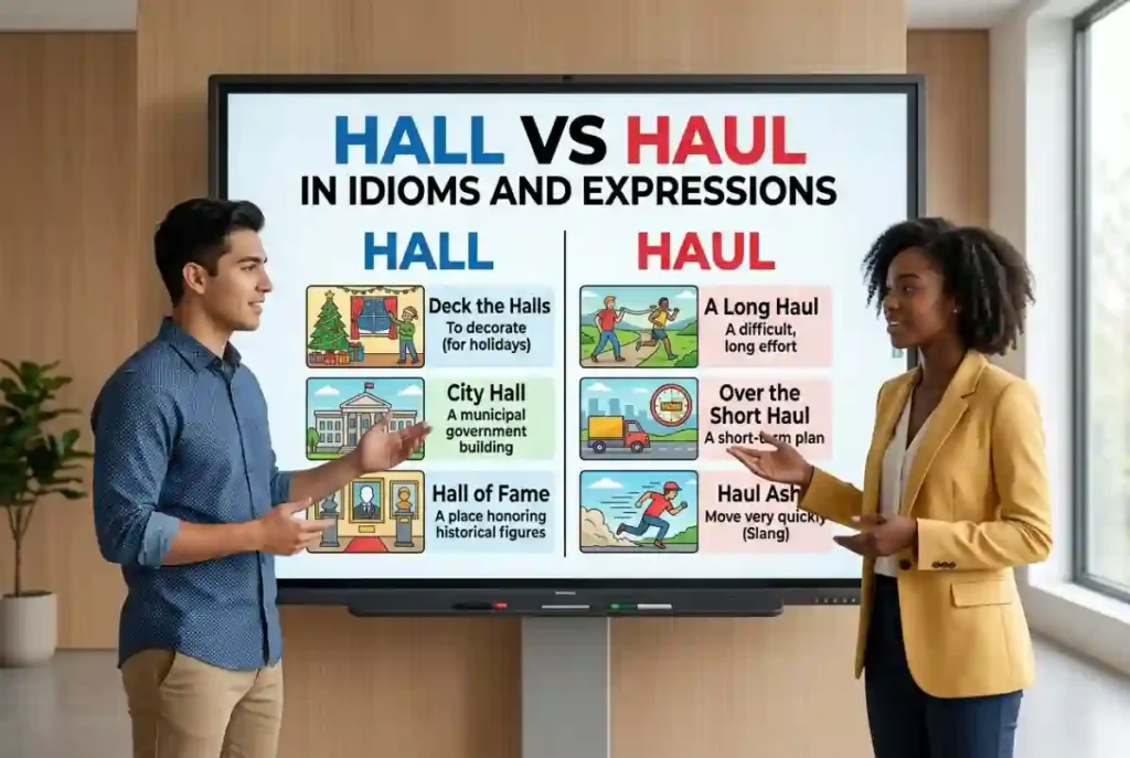 Hall vs Haul In Idioms And Expressions
