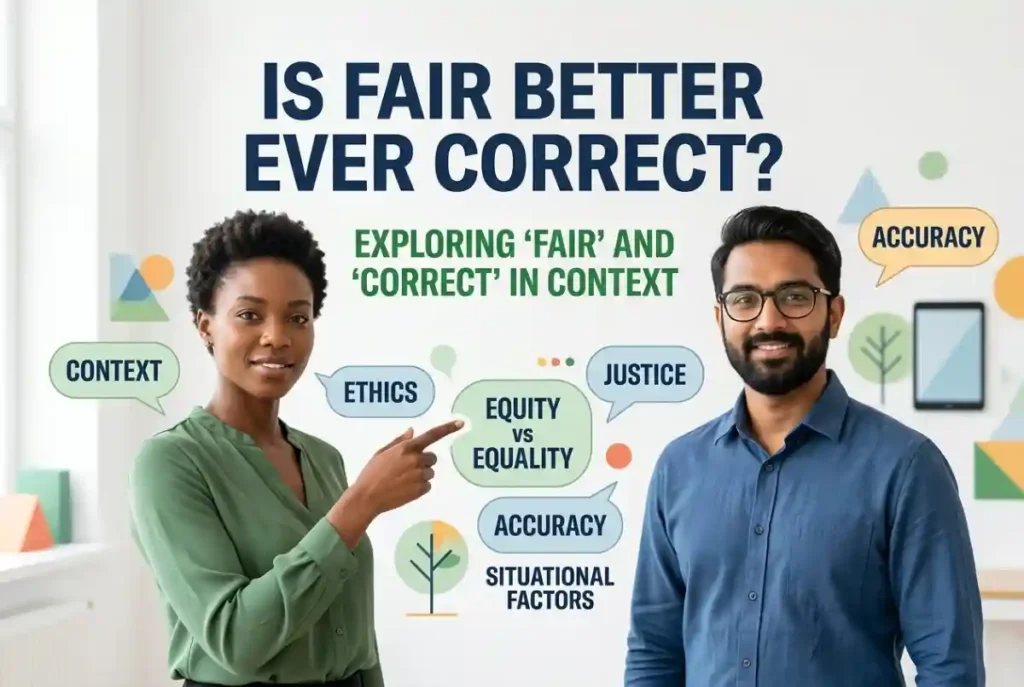 Is Fair Better Ever Correct