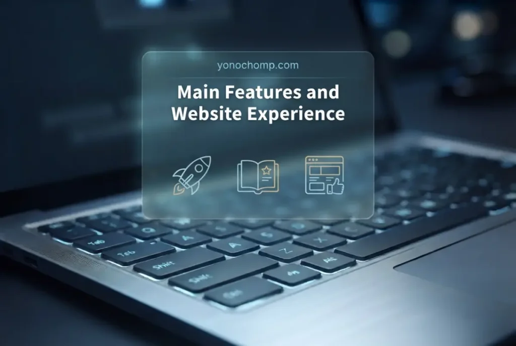 Main Features and Website Experience