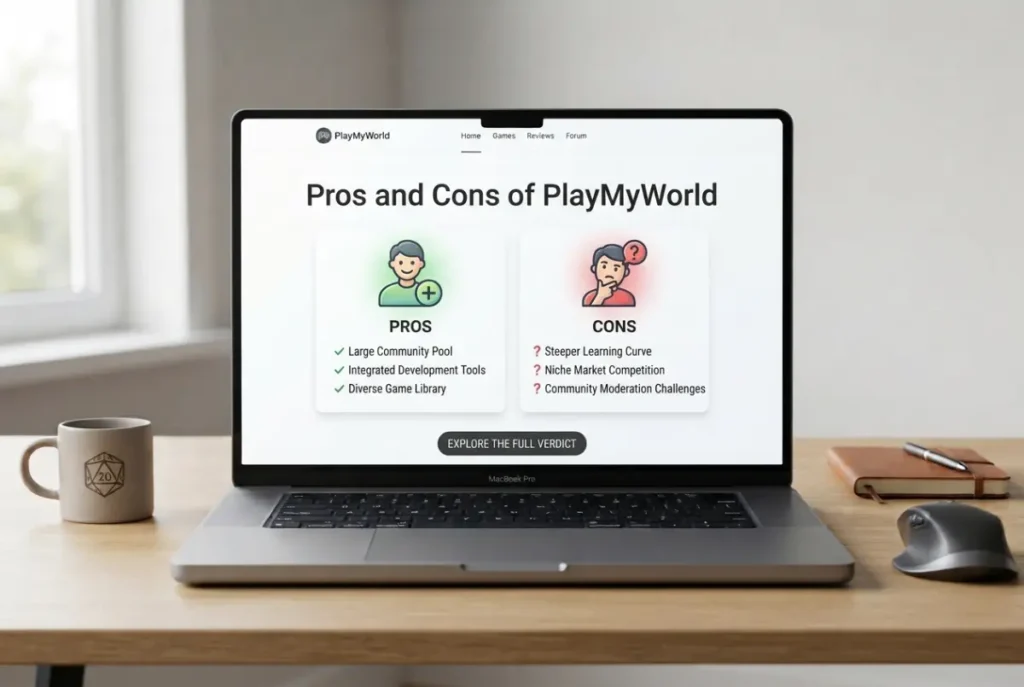 Pros and Cons of PlayMyWorld