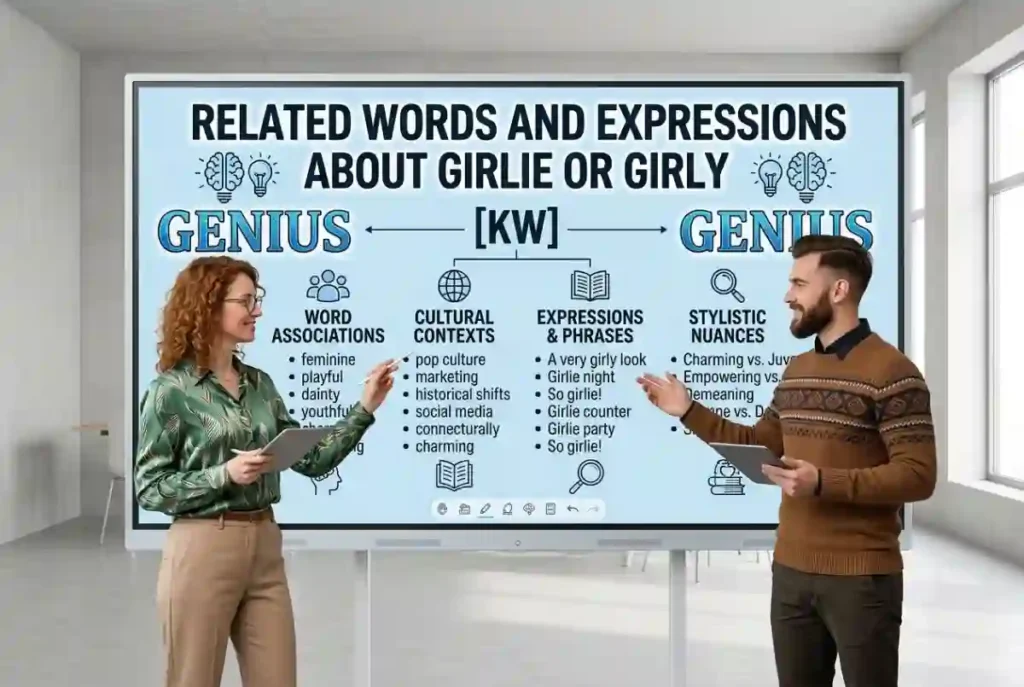 Related Words And Expressions About Girlie or Girly
