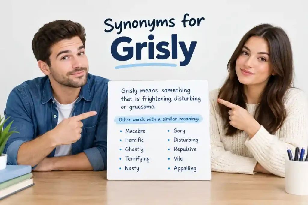 Synonyms for Grisly