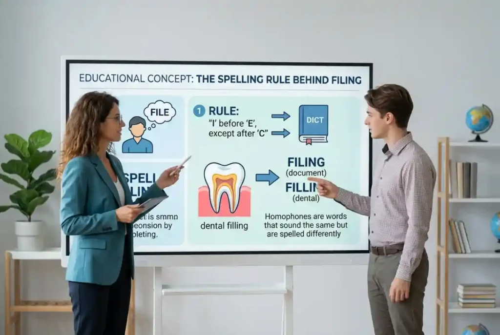The Spelling Rule Behind Filling