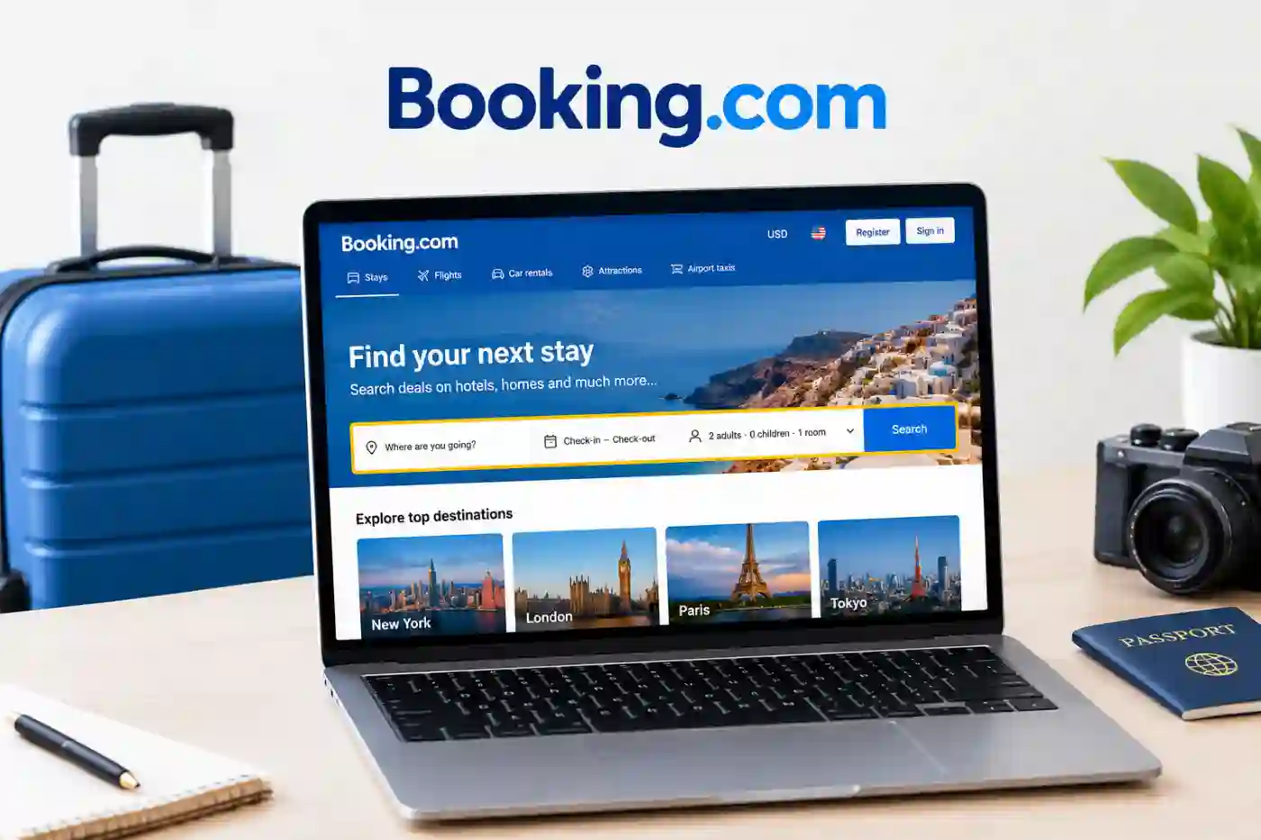 Travel Planning with Booking.com