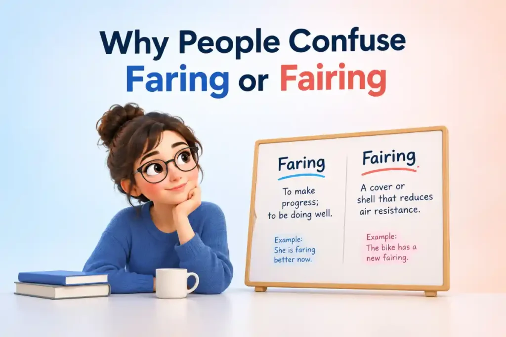 Why People Confuse Faring or Fairing