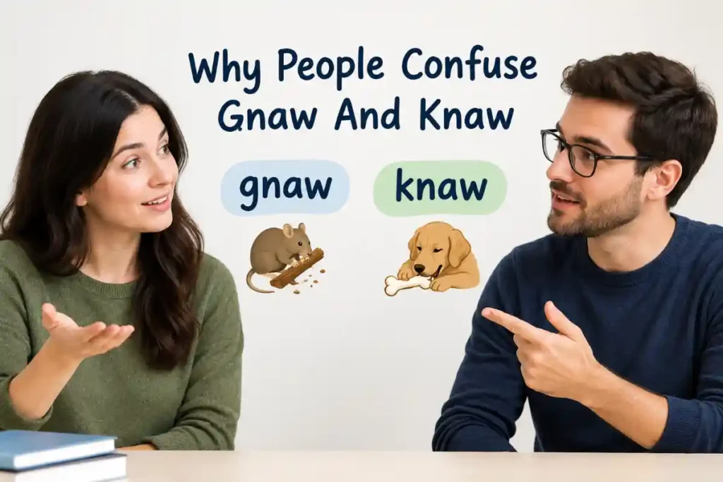 Why People Confuse Gnaw And Knaw