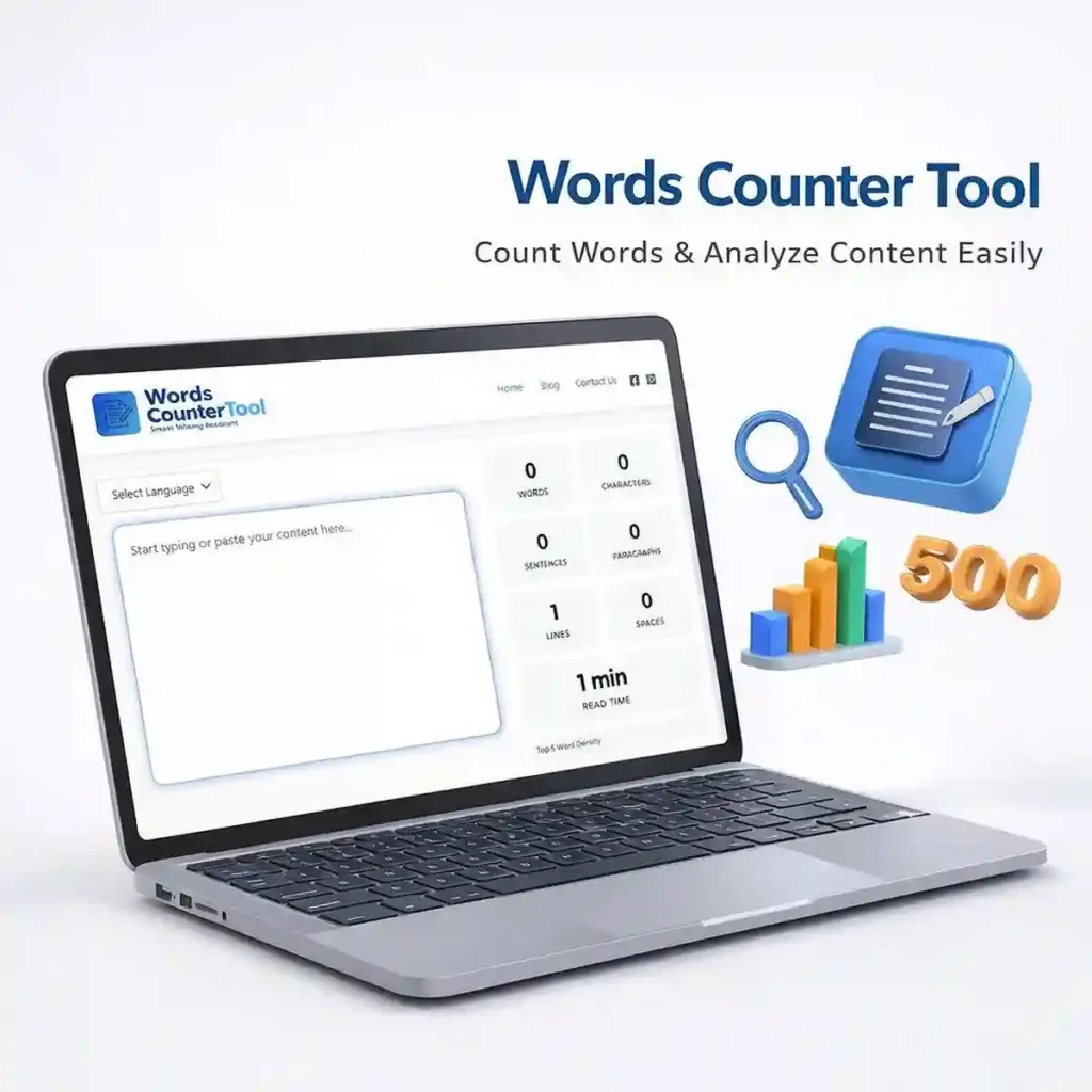 1. Word and Character Counter