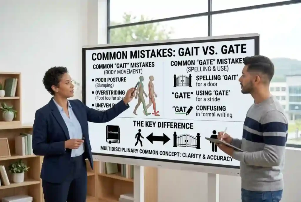 Common Mistakes With Gait and Gate