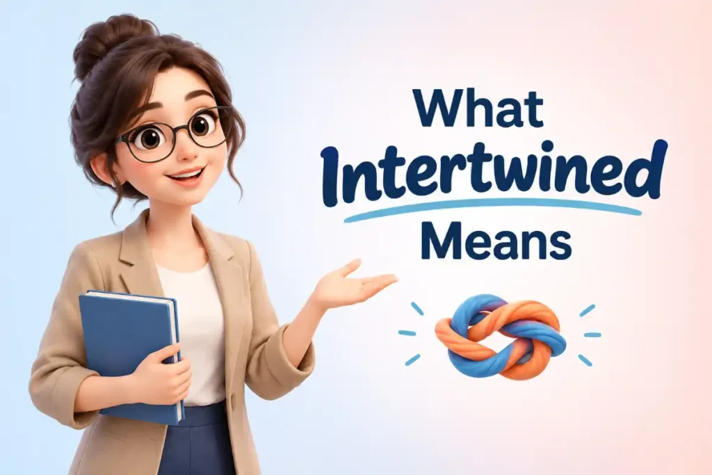 Entwined vs Intertwined In American English