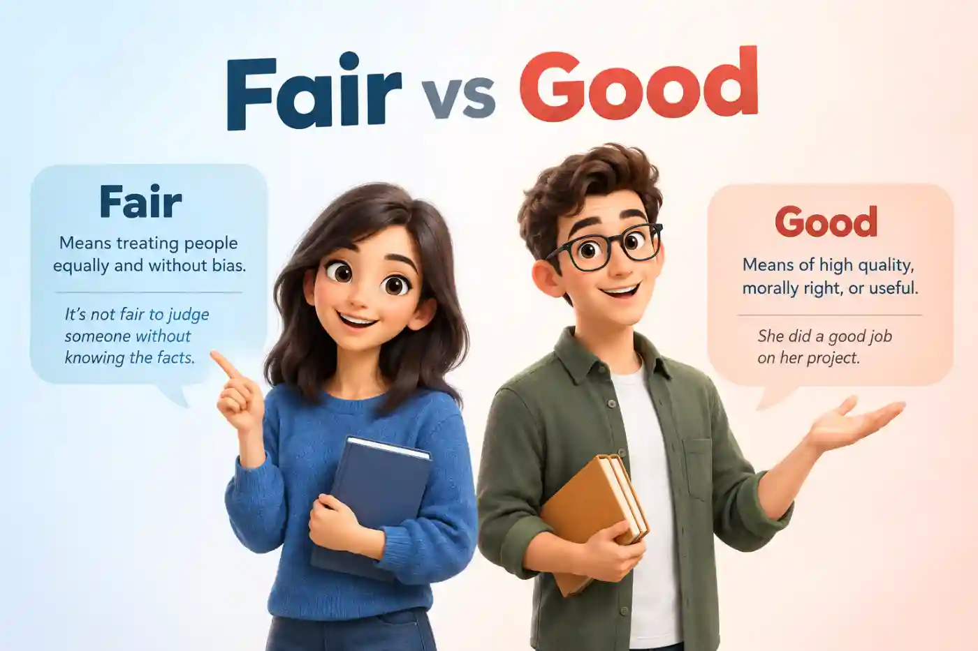 fair vs good