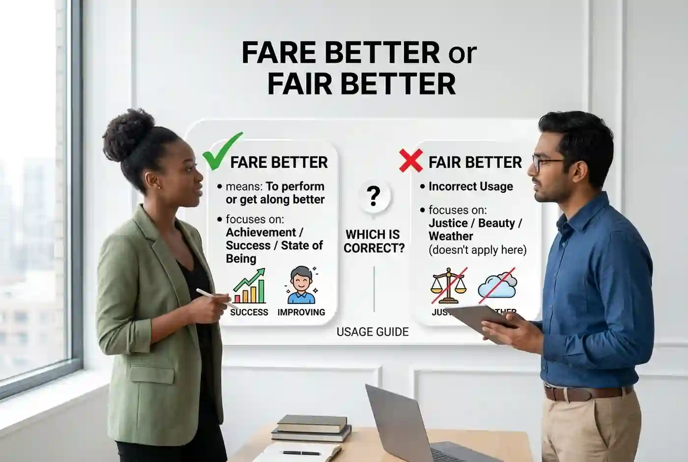fare better or fair better