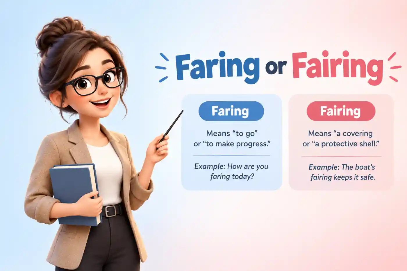 faring or fairing