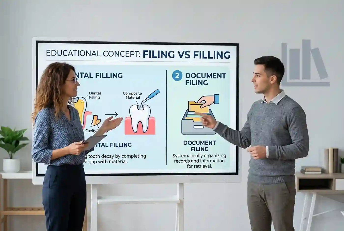 filing vs filling