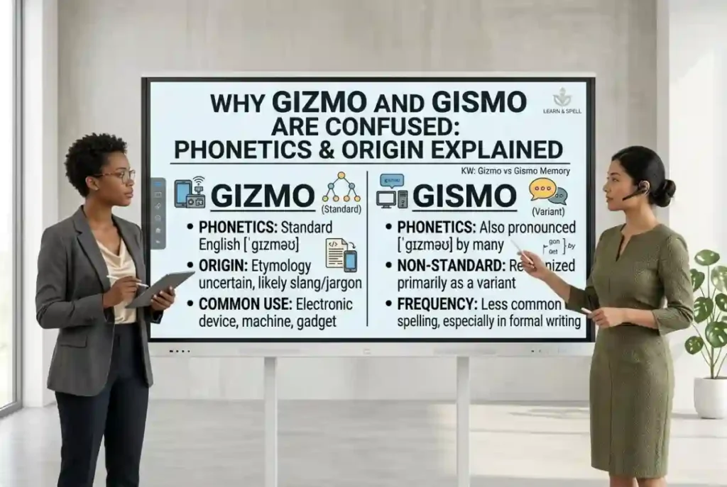 Why Gizmo and Gismo Are Confused