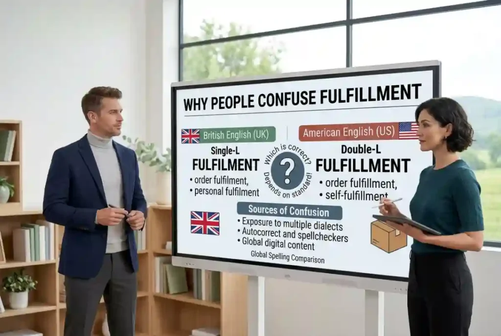 Why People Confuse Fulfilment or Fulfillment